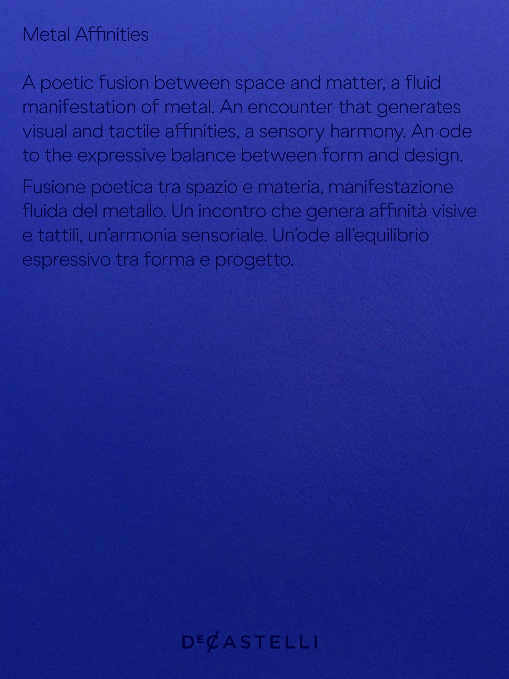 De-Castelli-Catalogue-Metal-Affinities-2026